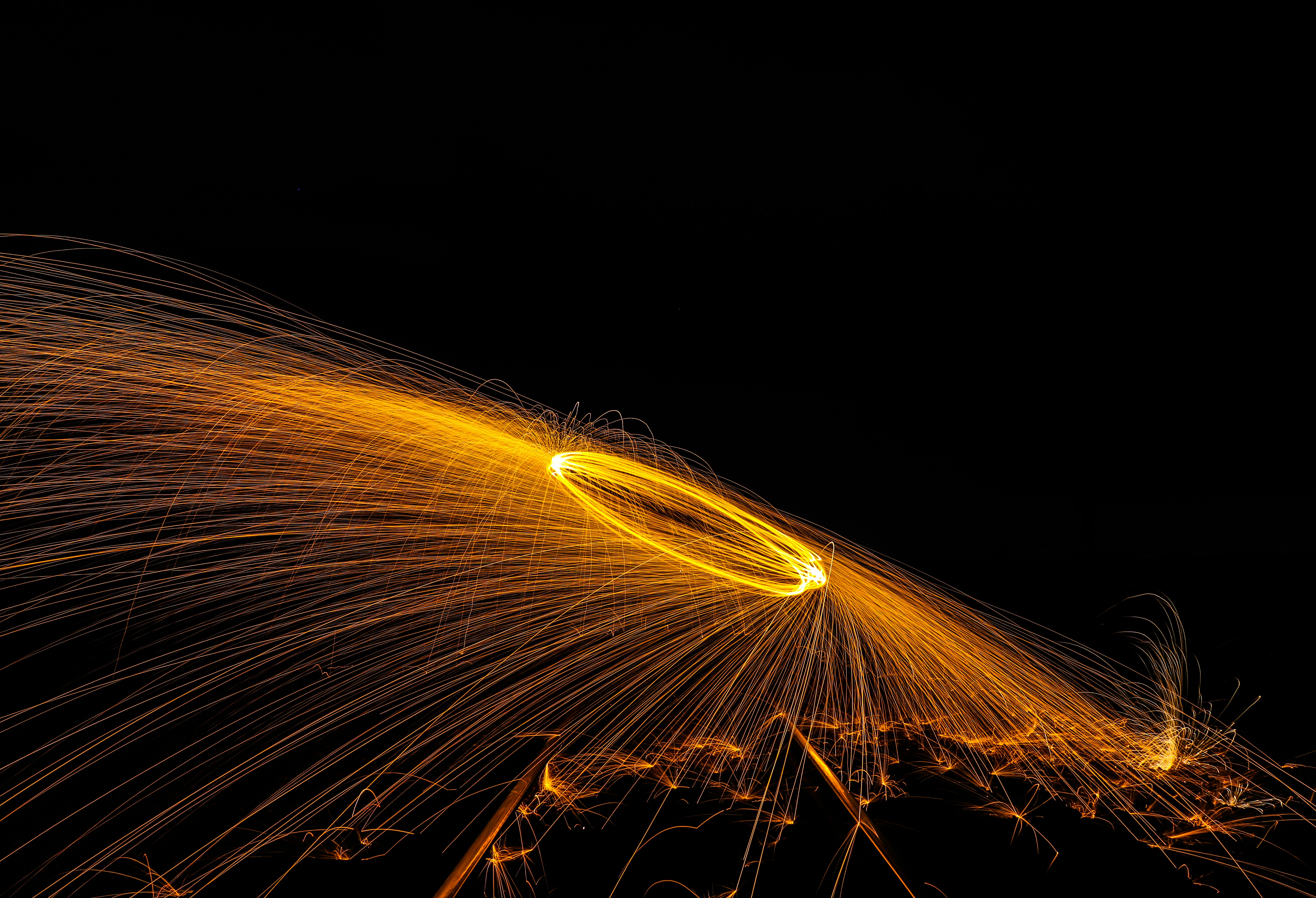 steel wool photography