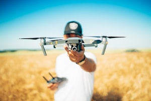 Amphibious drone are being used to send medicine to flooded area