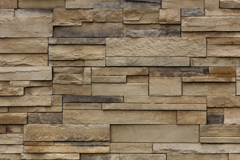 Stone masonry wall