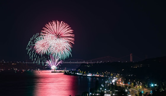 fireworks display during daytime