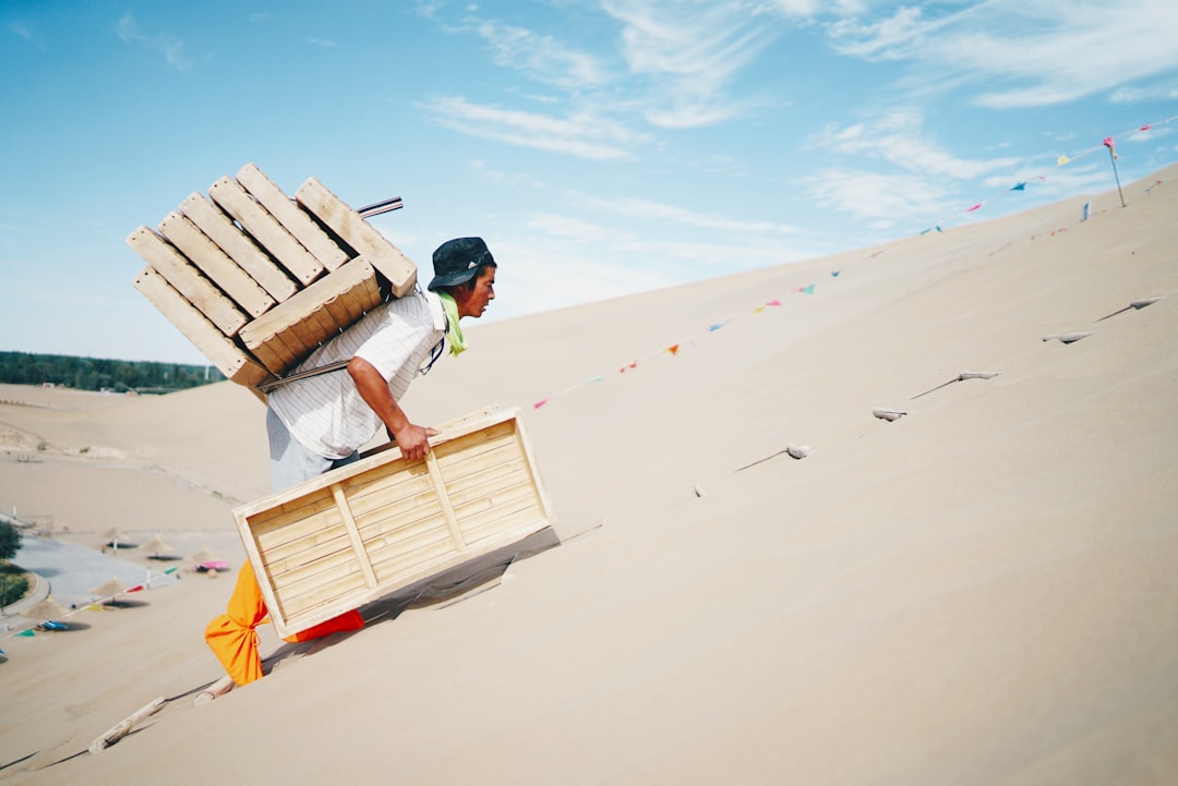 photo of Dunhuang Extreme sport near Mogao Caves