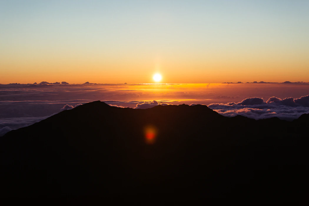 Sunset sky