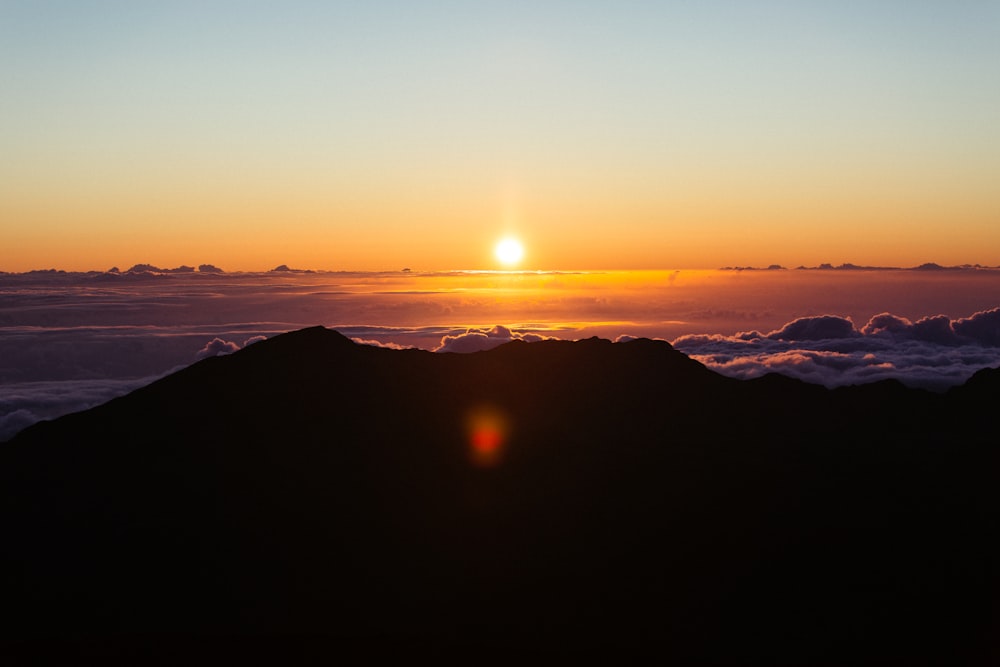 sea of clouds