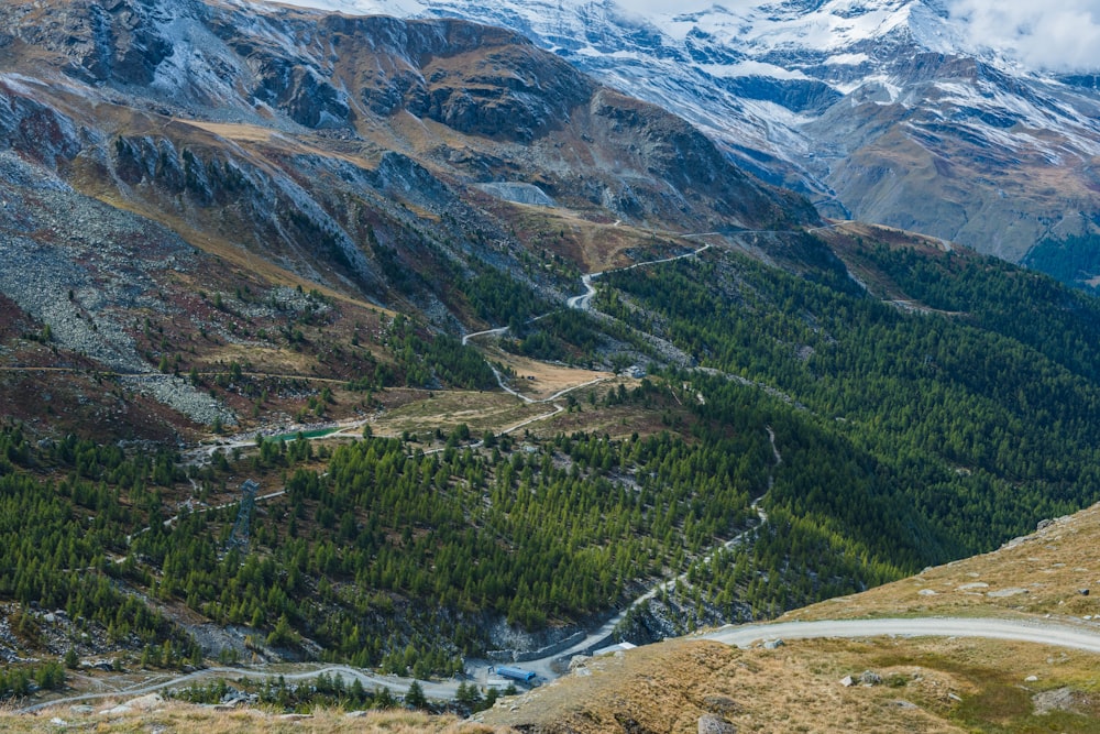 aerial photography of mountain during daytime