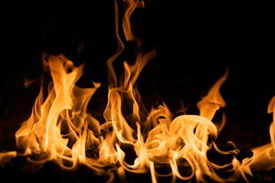 yellow fire digital wallpaper fire google meet background