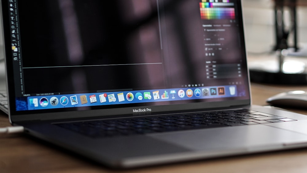 スペースグレイ MacBook pro