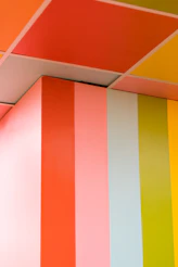 multicolored-painted wall