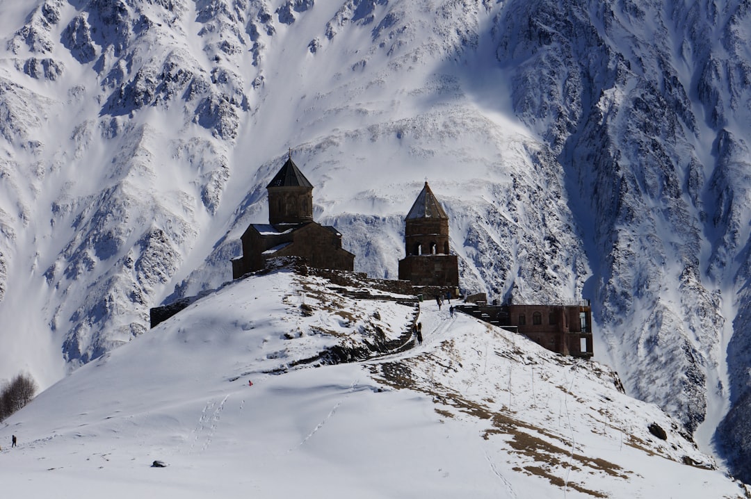 Glacial landform photo spot Mkinvartsveri ს3