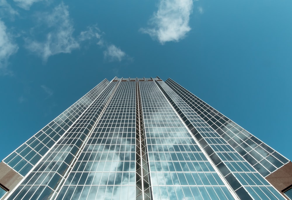 worm's eye view of high rise building during daytime