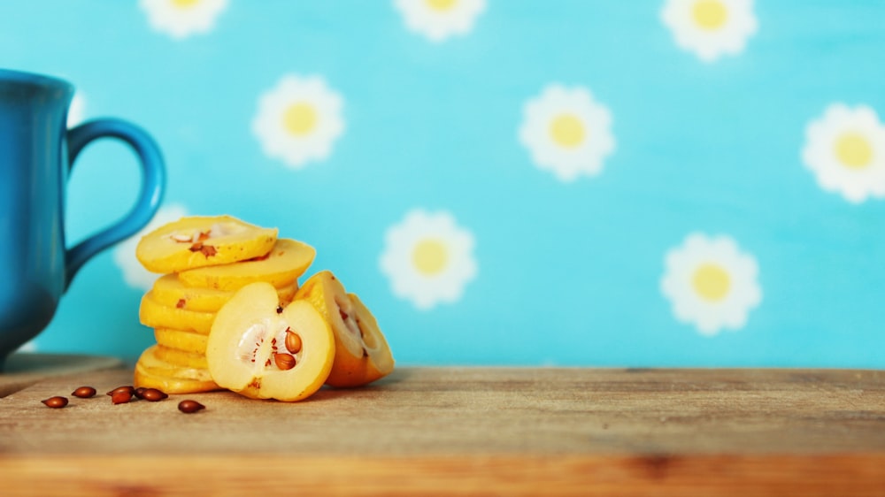 pile of fruit slices