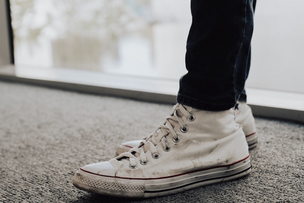photo of gray Converse All-Star high-tops hanged on tree photo – Free  Gothenburg Image on Unsplash