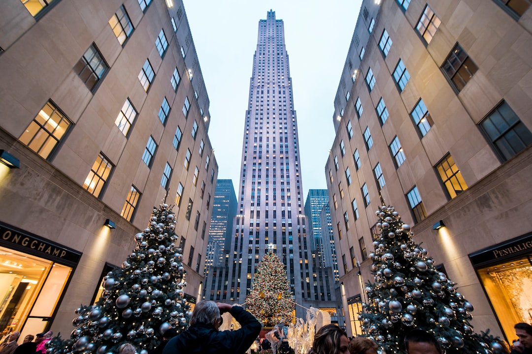 Landmark photo spot Rockefeller Plaza Empire State Building