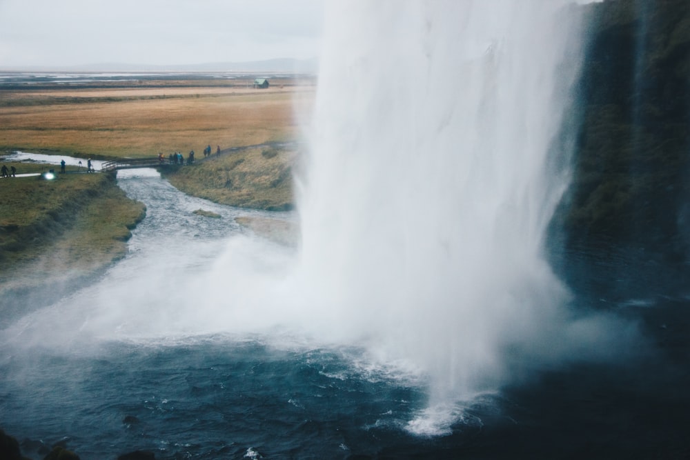 Fotografía de cascadas