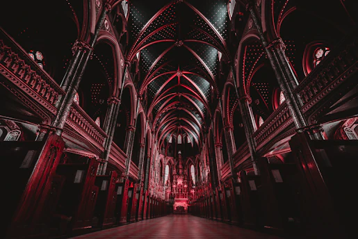 photography of inside building