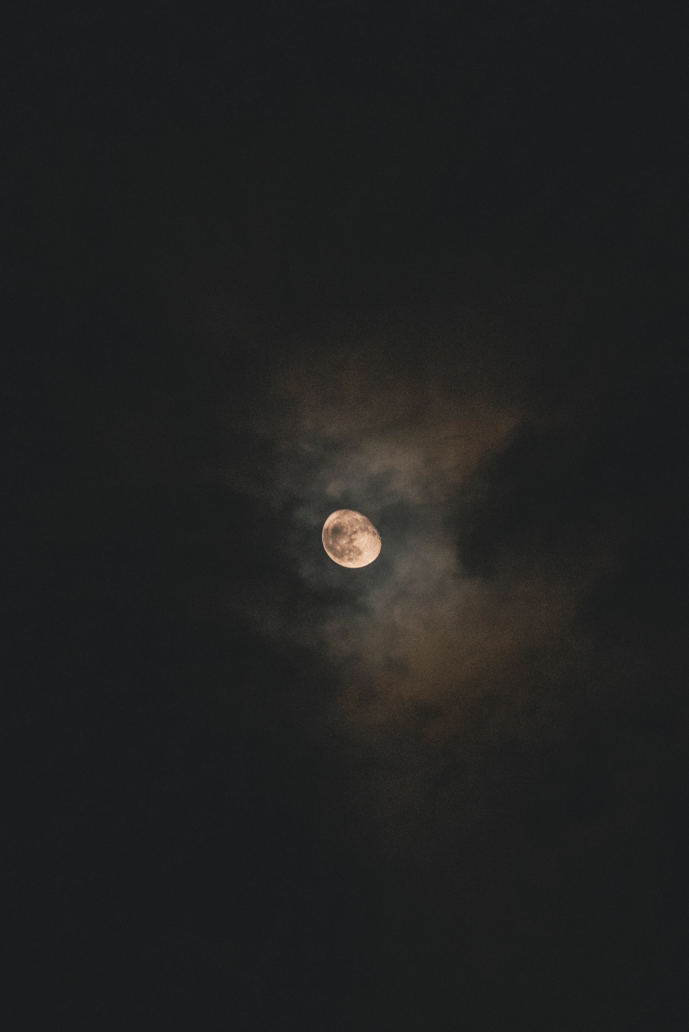 The moon over the water at the last glass