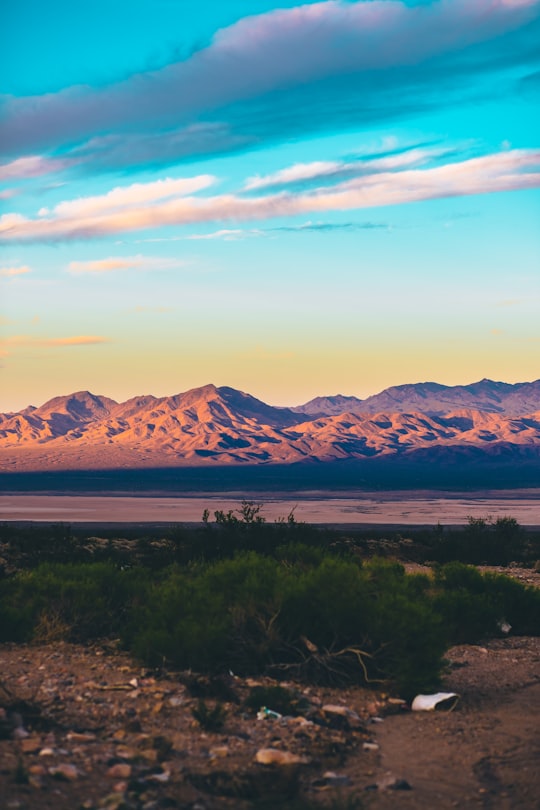 mountain near green grass field in Las Vegas United States