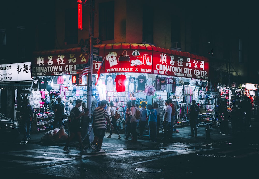 Menschen in China Town