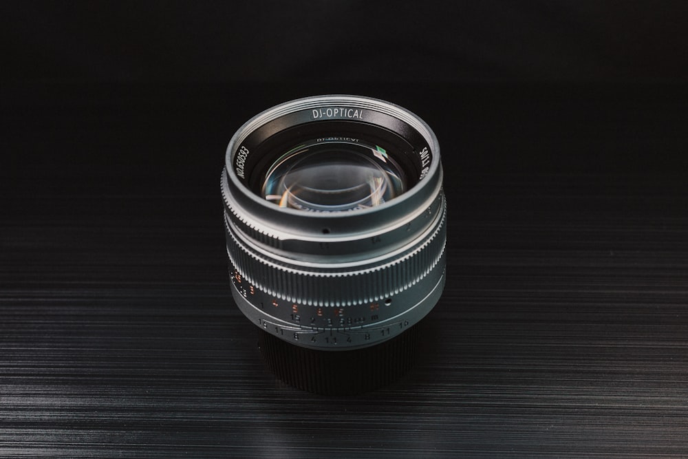 gray camera lens