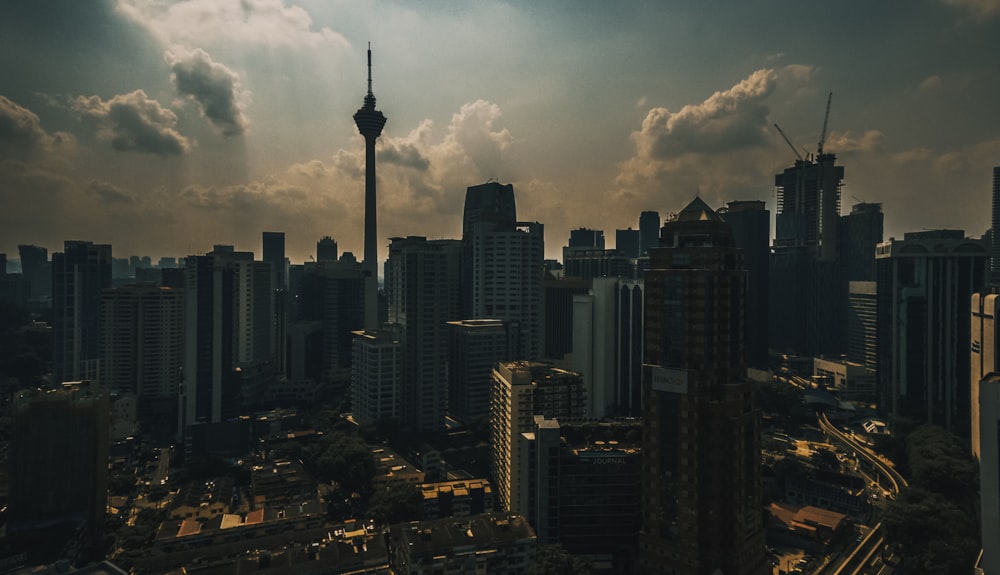 aerial photography of city buildings during daytime