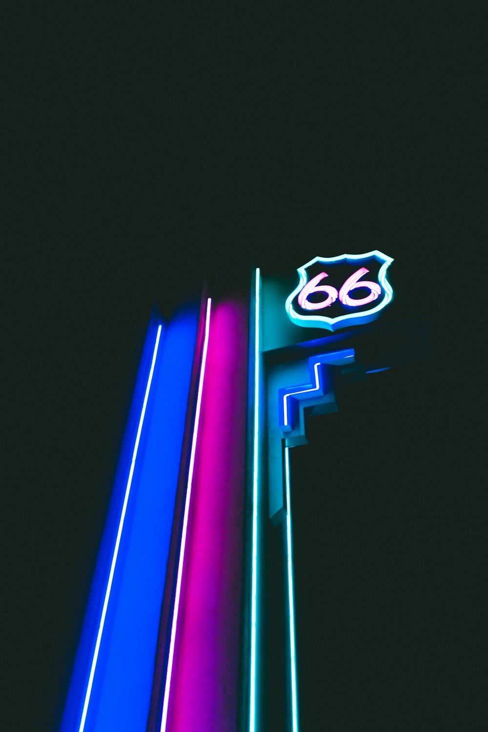 green neon light signage