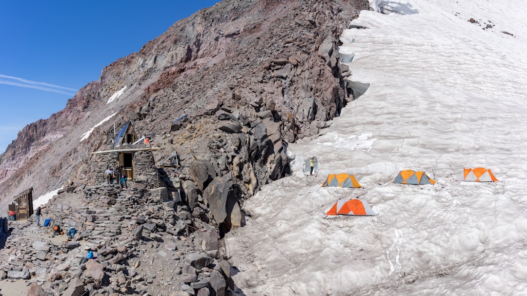 photo of Camp Muir Cliff near Mount Rainier