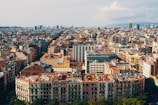 foto aérea de la ciudad de Barcelona