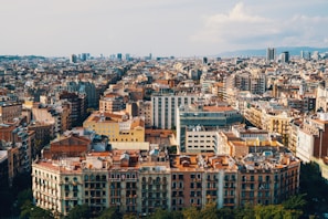 aerial photography of city infrastructures