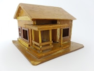 A beautiful custom home showcasing intricate woodwork.
