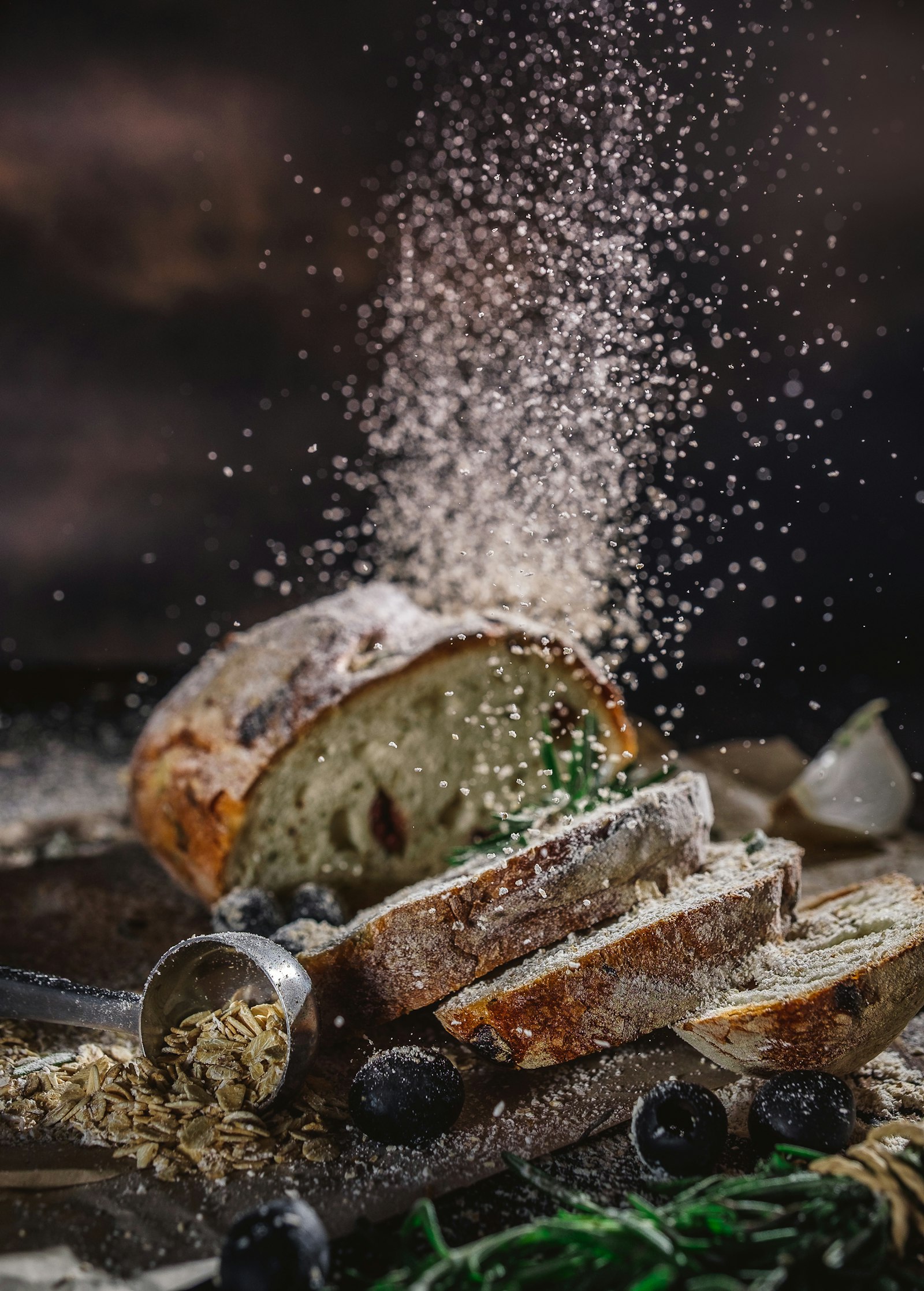 Fujifilm X-T10 + Fujifilm XF 16-55mm F2.8 R LM WR sample photo. Sliced bread on table photography