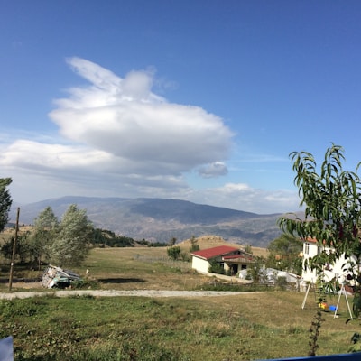 Open plot of land ready for building your dream home under a clear blue sky.