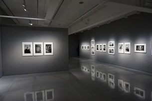 photo frames inside building