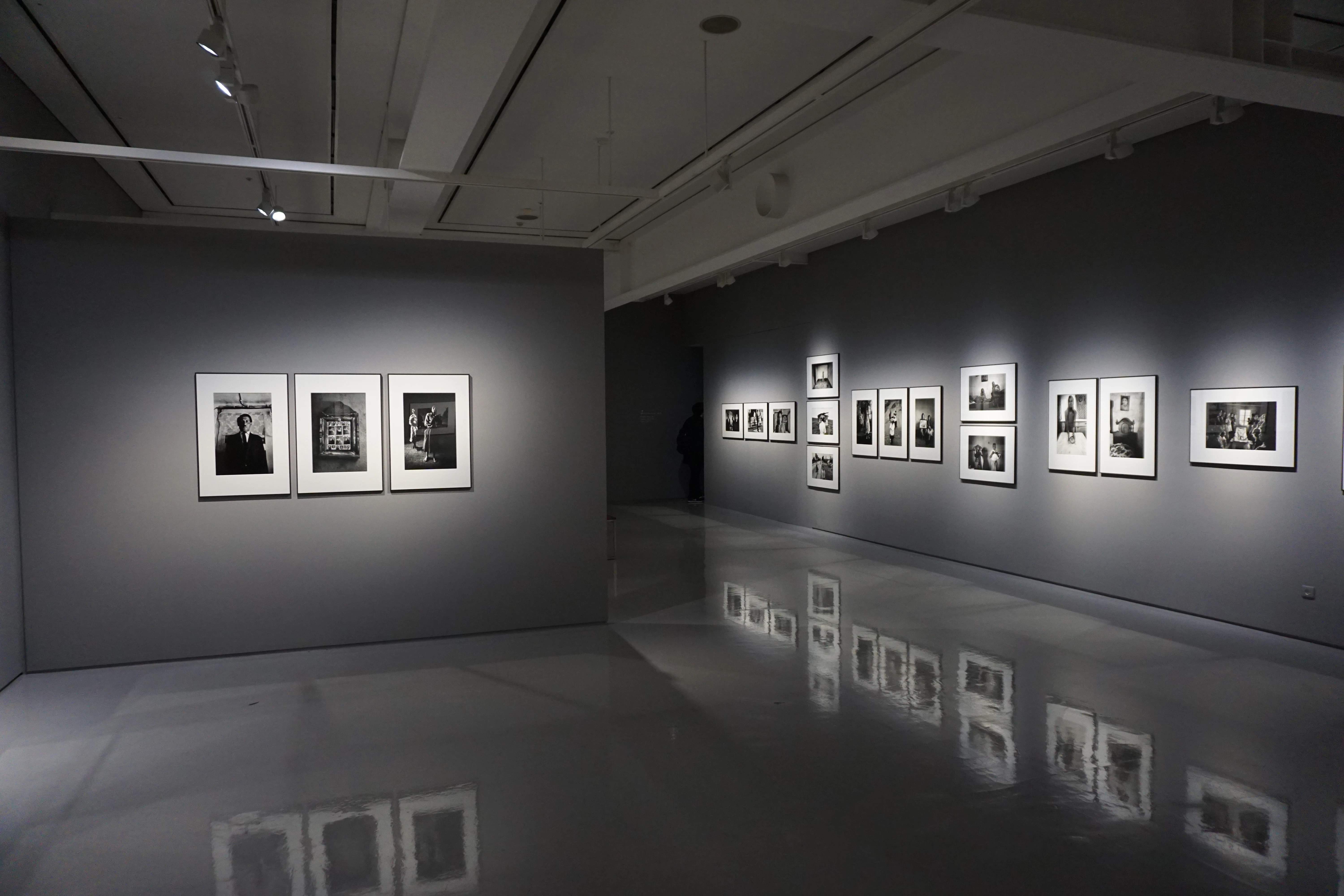 Art gallery interior