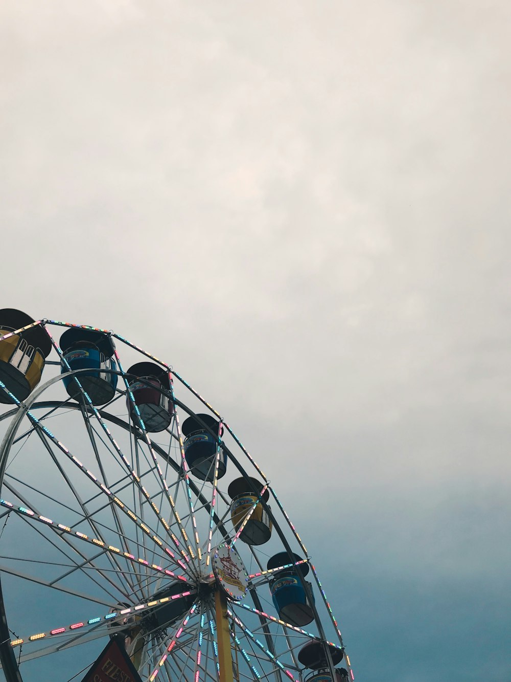 low angle photo of Ferrie's wheel