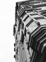 Close-up of detailed architectural elements highlighting precision in material and form.