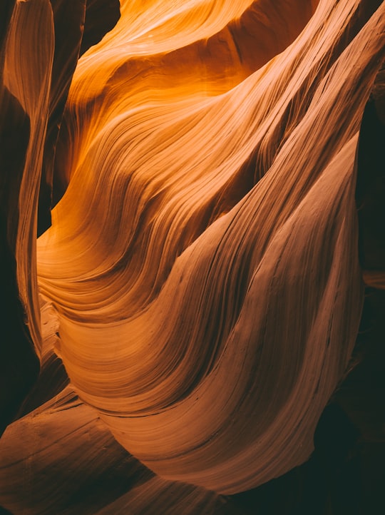 None in Antelope Canyon United States