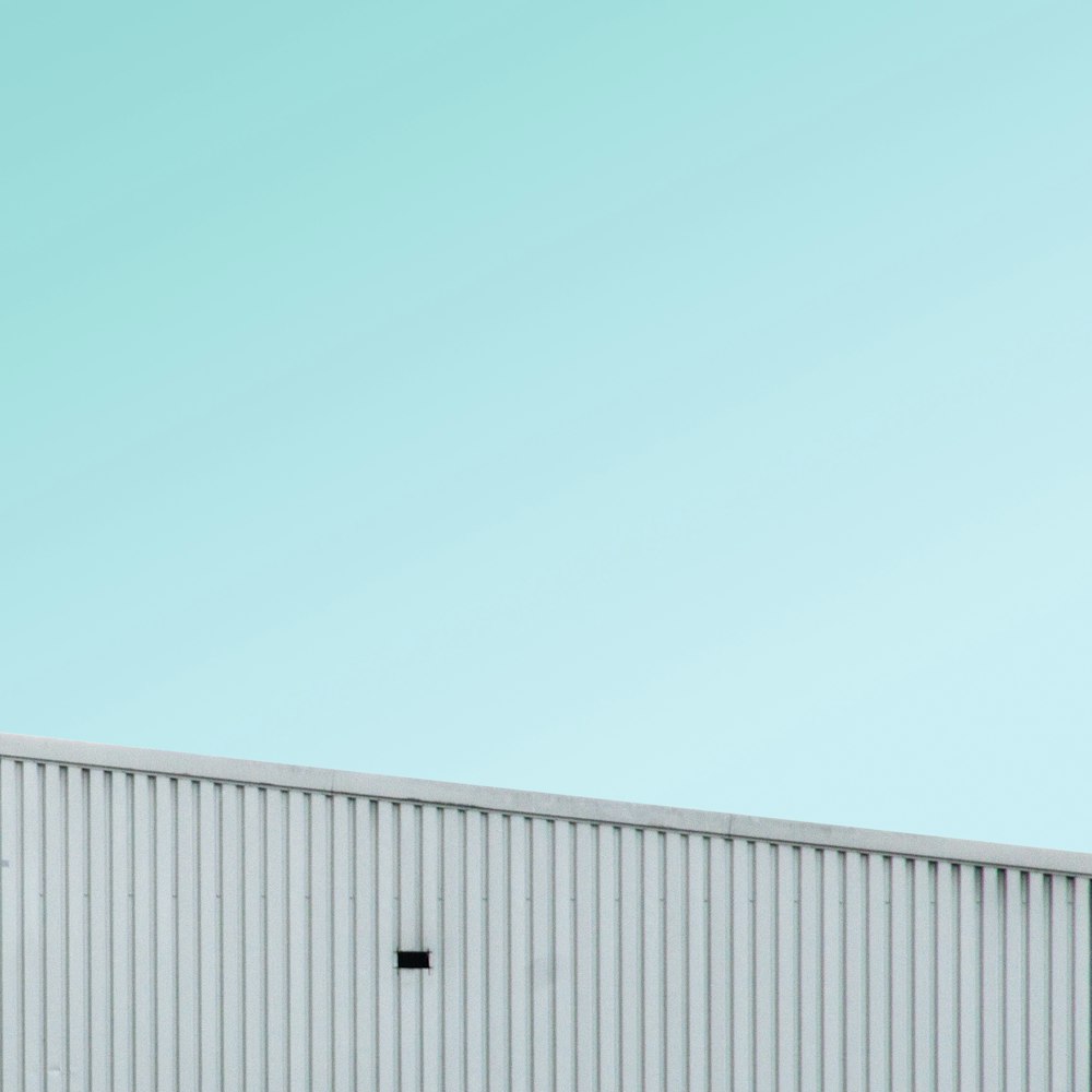 a man standing on top of a building holding a surfboard