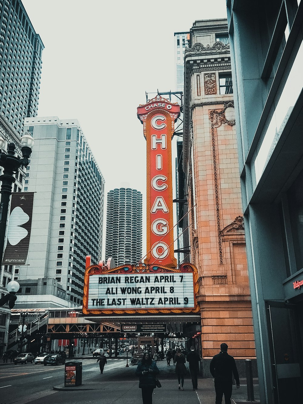 Chicago theater showing Brain Regan on April 7