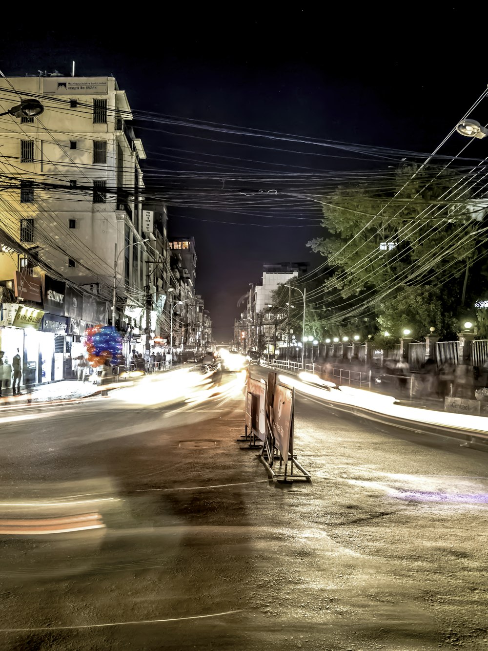 Fotografia con luce a lunga esposizione