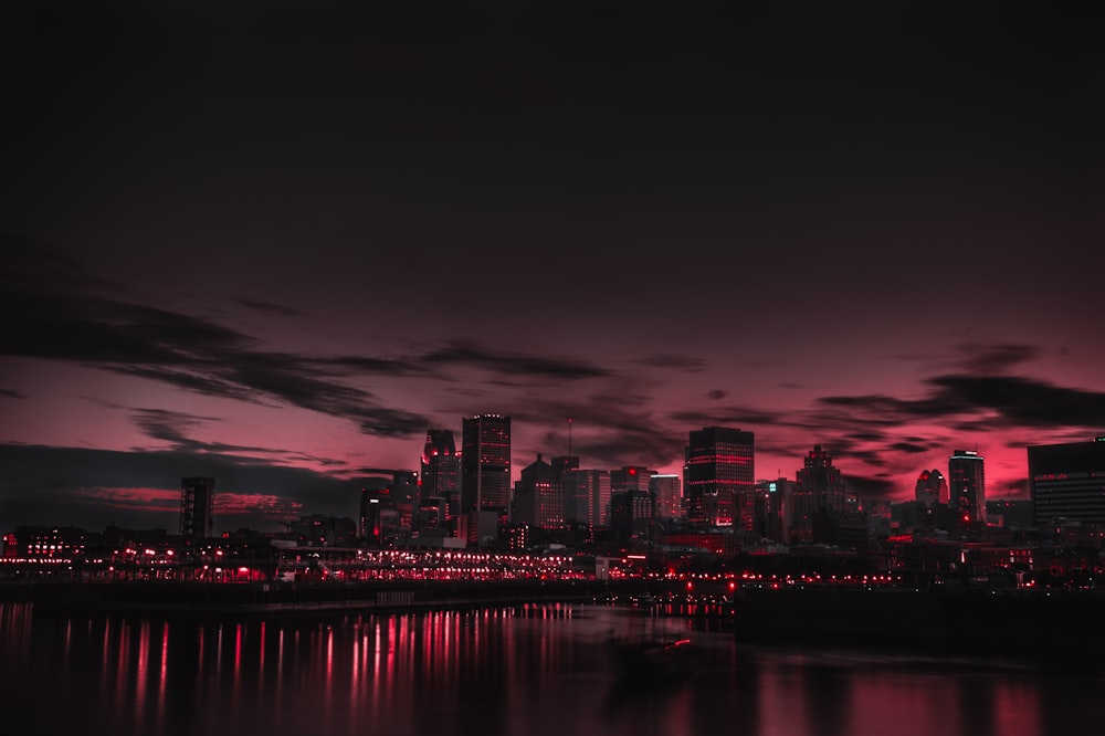 Minimalist City Sunset Buildings HD 4K Wallpaper #8.1390