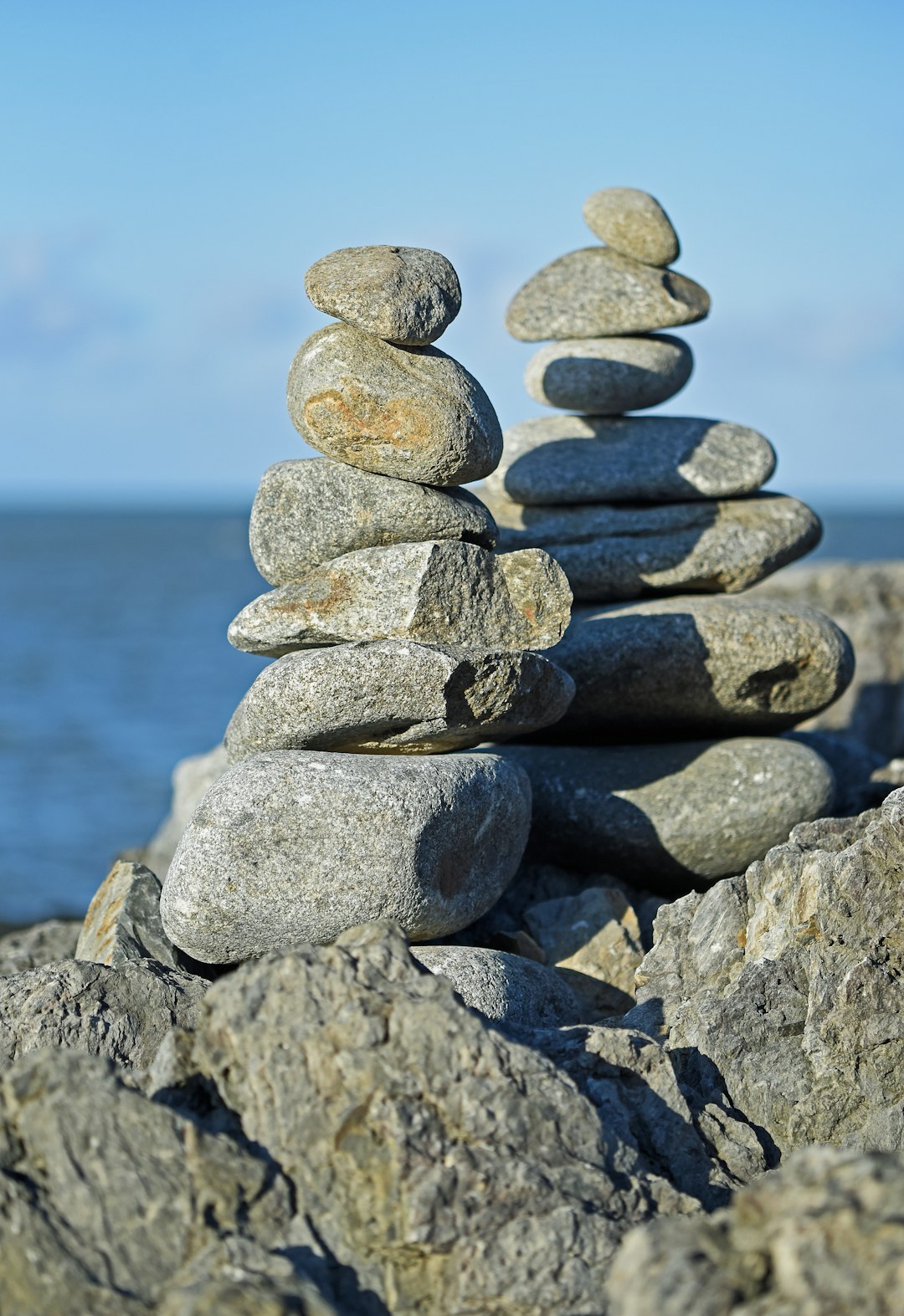 macro photography of gray rock formations