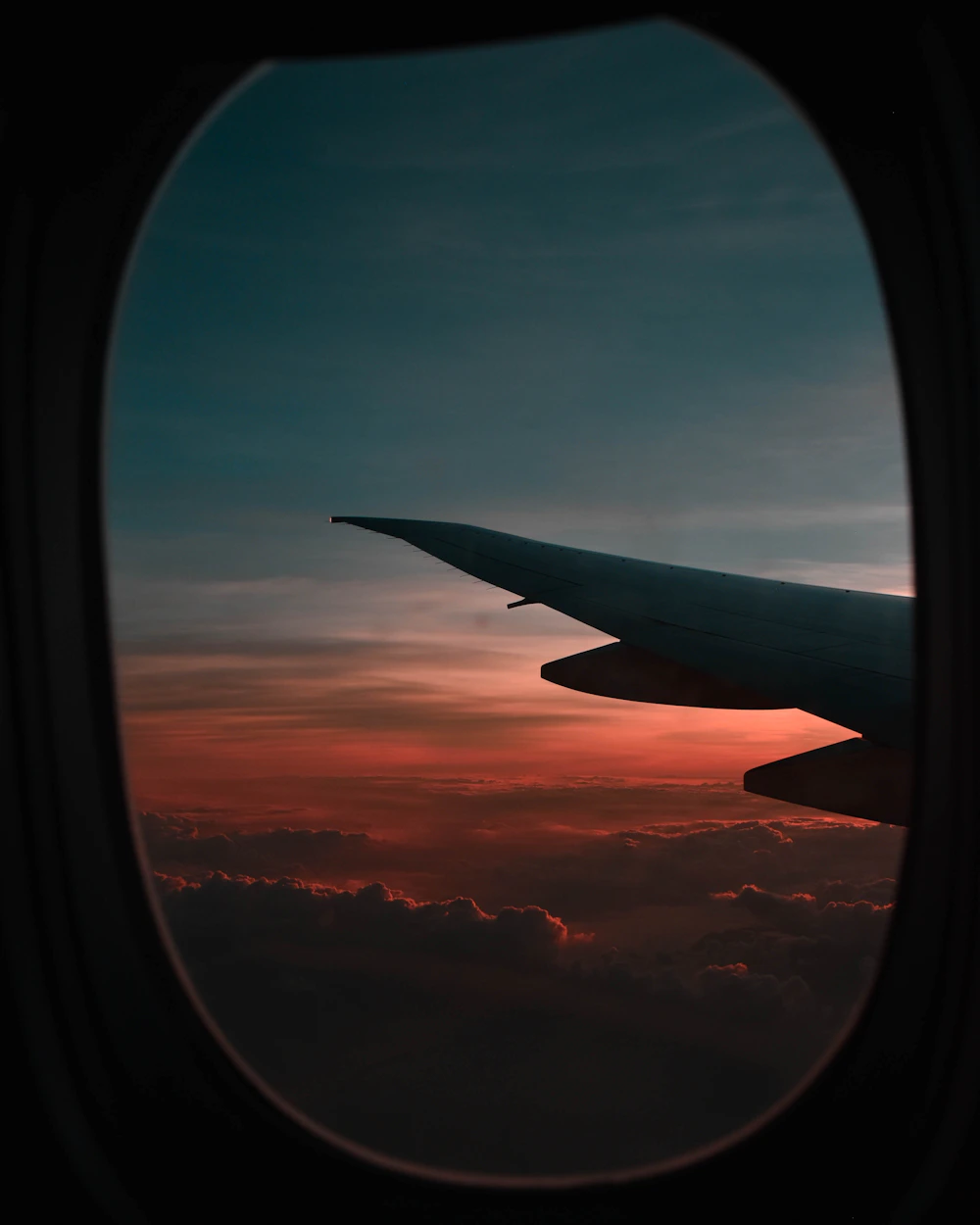 Golden hour from the window
