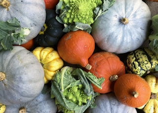 selective focus photography of vegetables