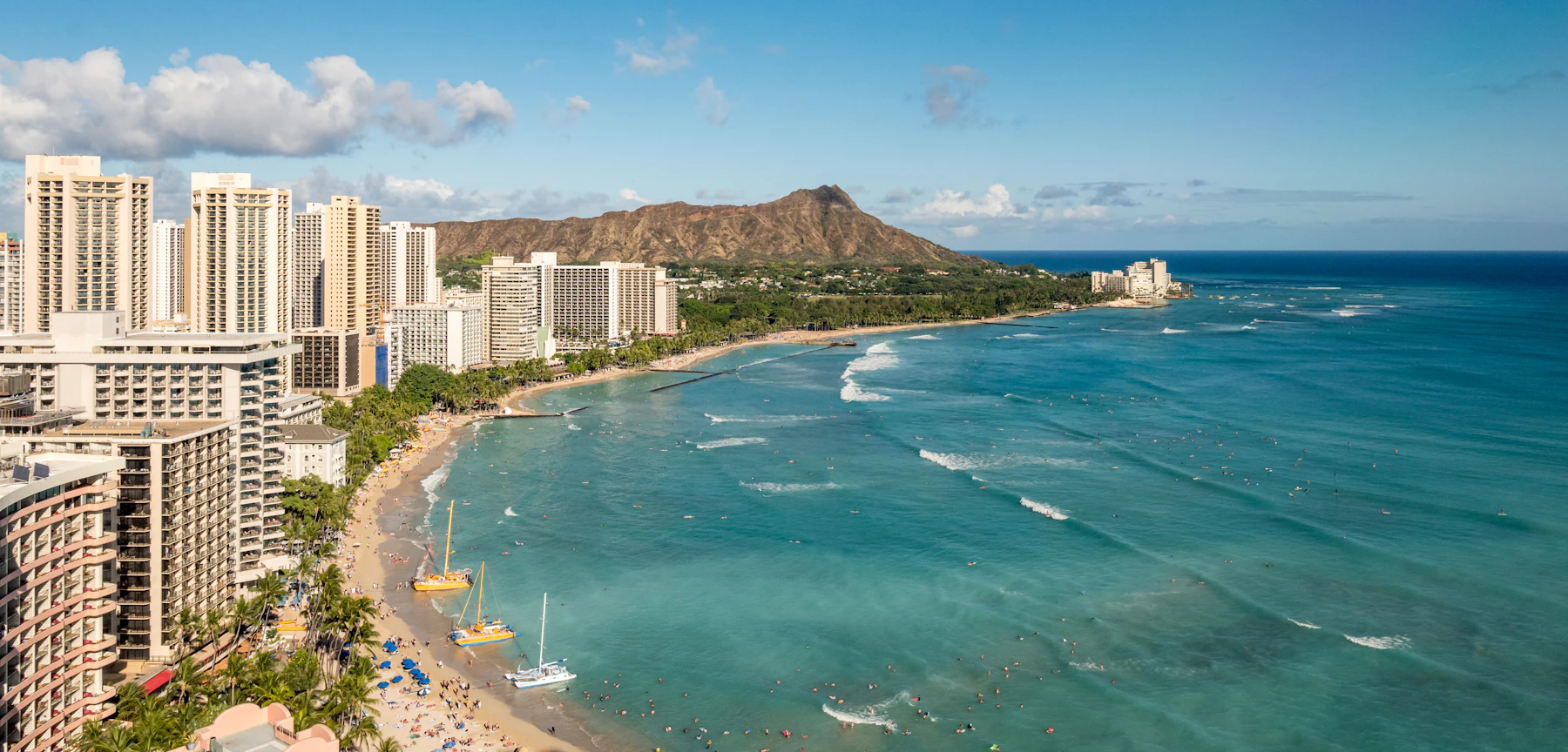 Waikīkī and Diamond Head, Oʻahu