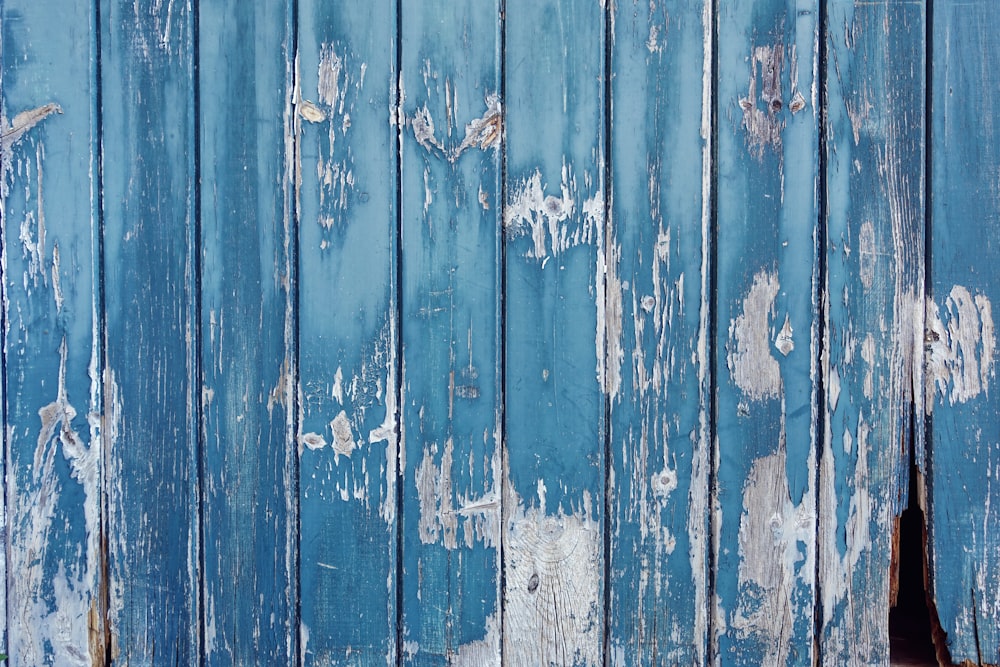 teal and brown wooden board