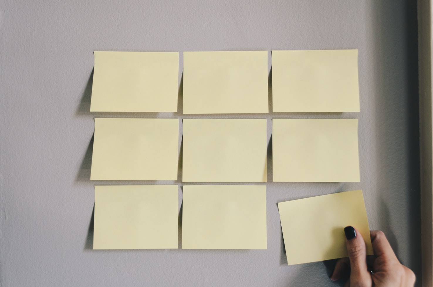 post it task board