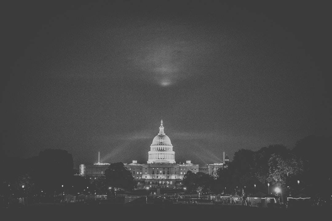 grayscale photography of dome building