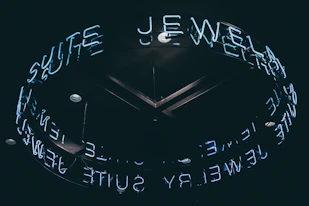 Jewelry suite lighted neon signage