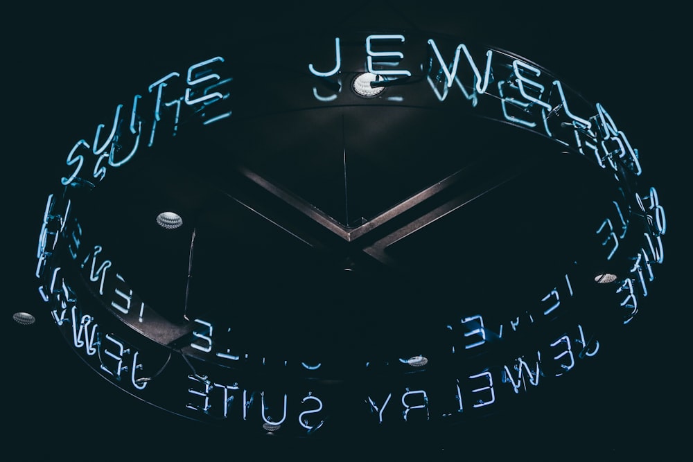 Jewelry suite lighted neon signage