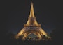 Eiffel Tower during nighttime