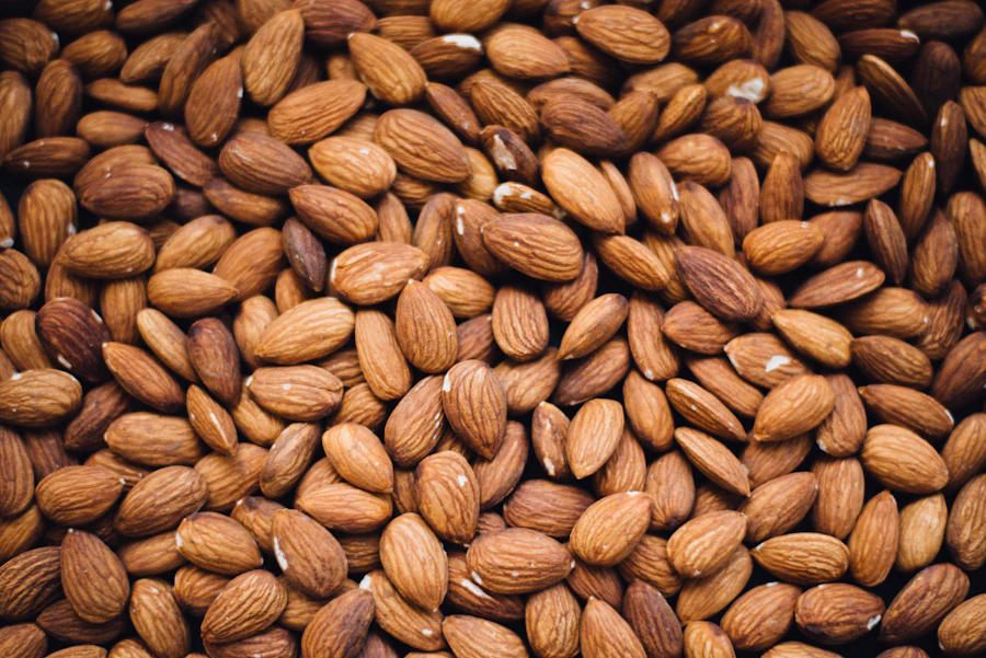 Pumpkin seeds, nuts and dark chocolate — excellent magnesium sources
